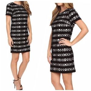 Michael Michael Kors Black/White Lace Dress, Small.